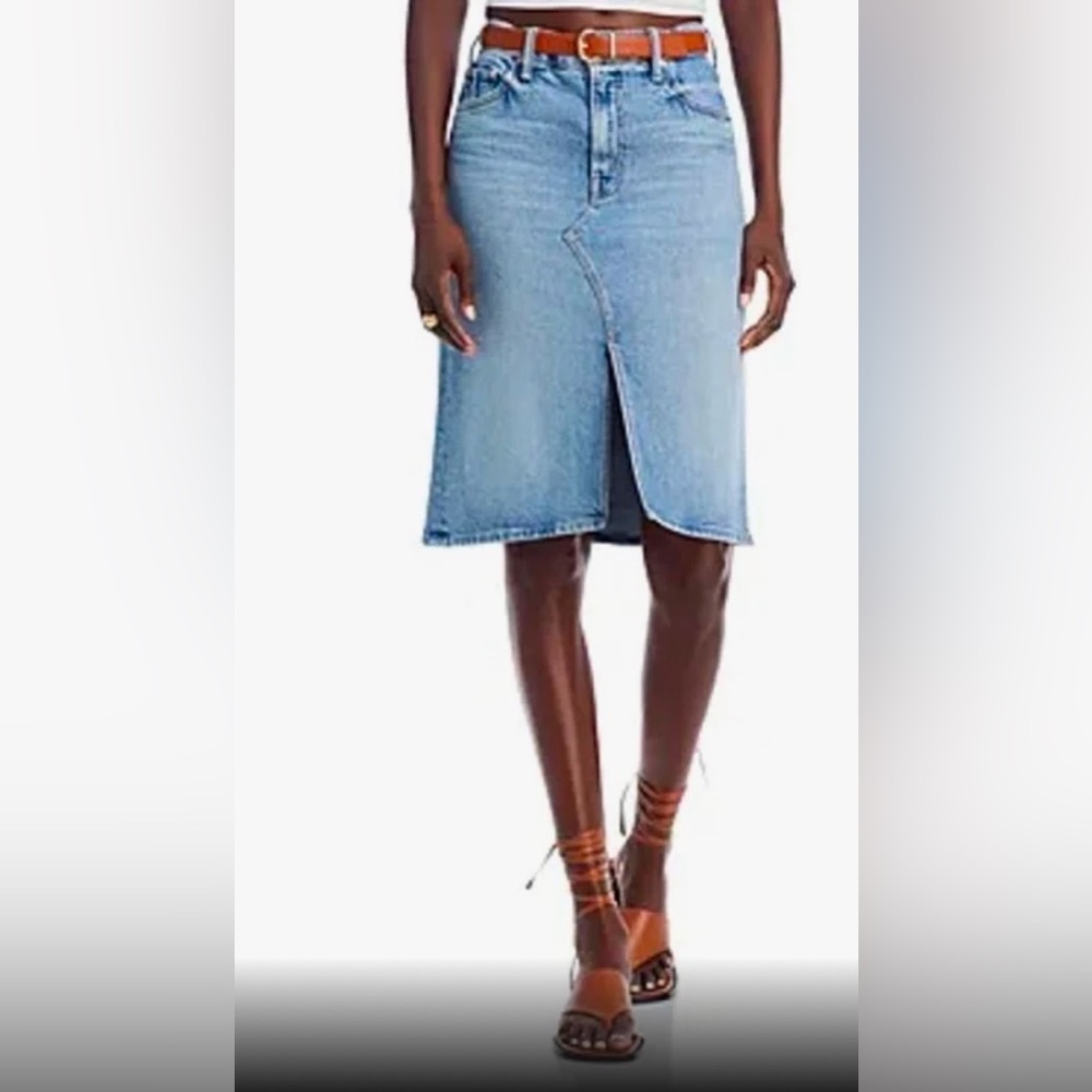 MOTHER The Ditcher Never Let Go Midi Skirt